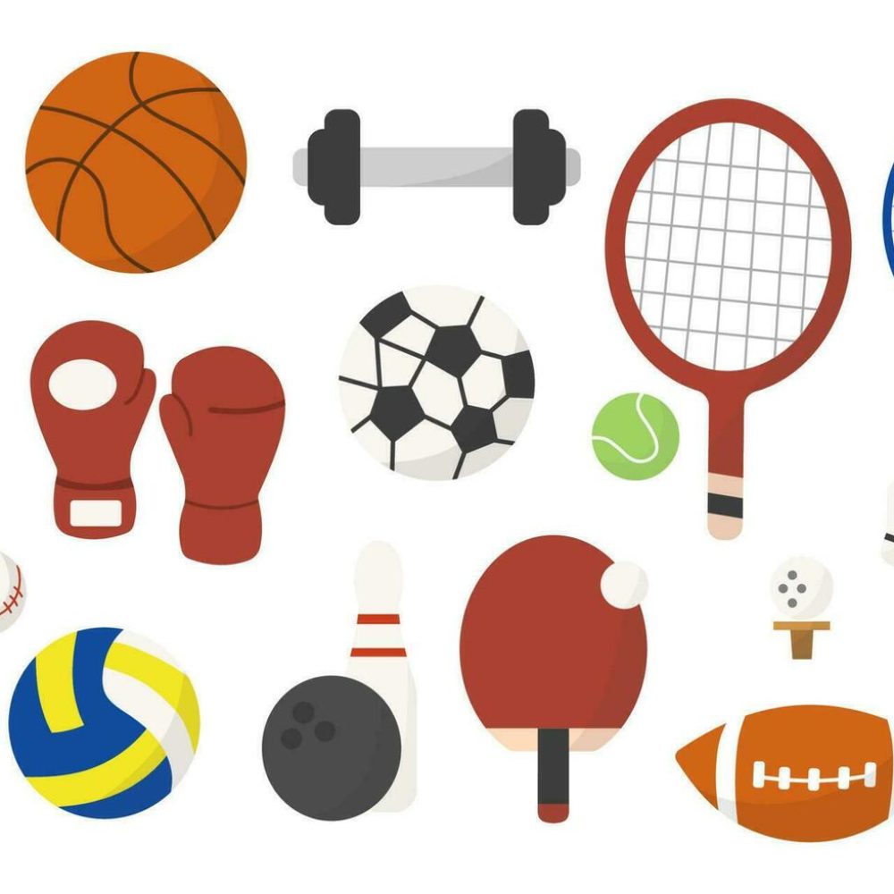 sports-equipment-cartoon-illustration-hand-drawn-elements-sports-games-equipment-vector